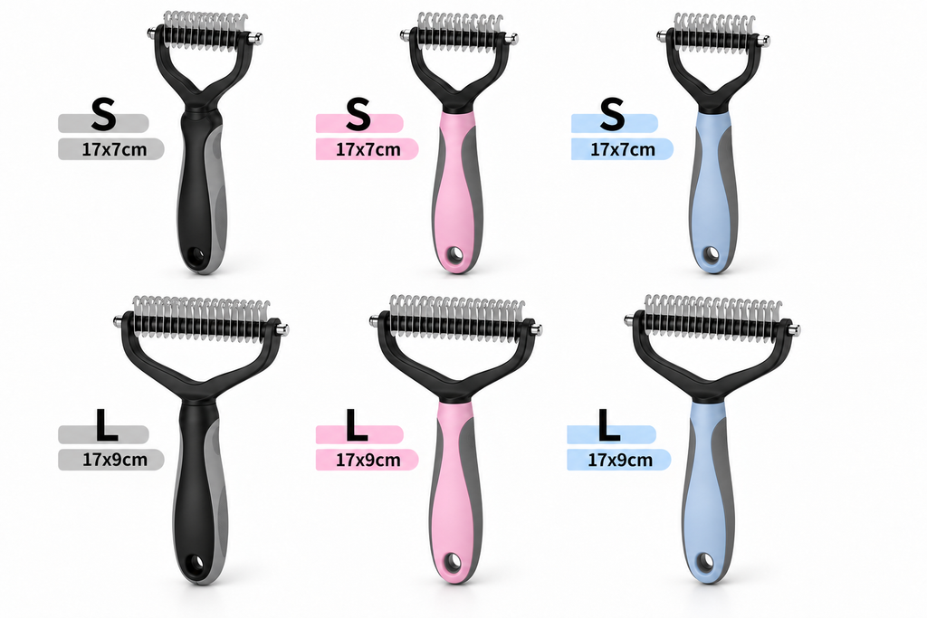 Brosse de Toilettage Double-Face pour Animaux